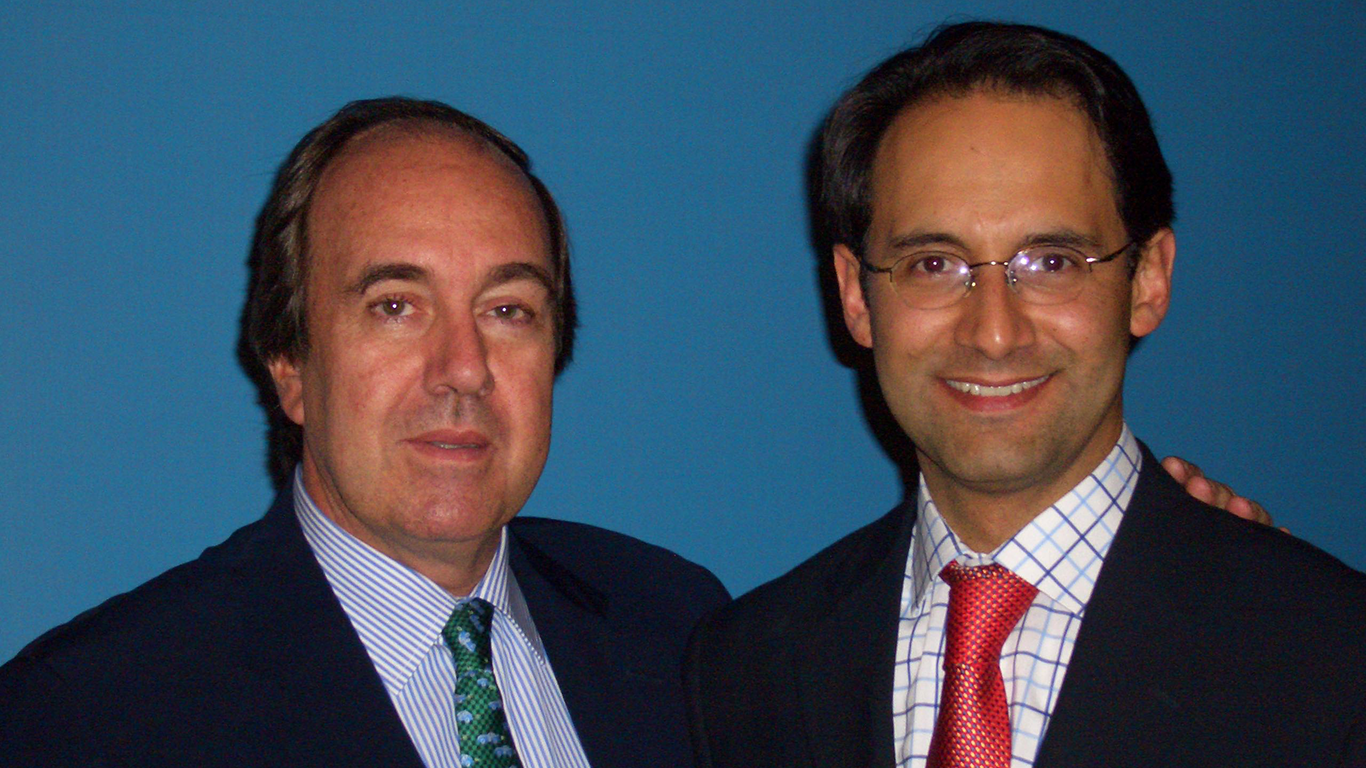 Nando Parrado y Santiago Zapata