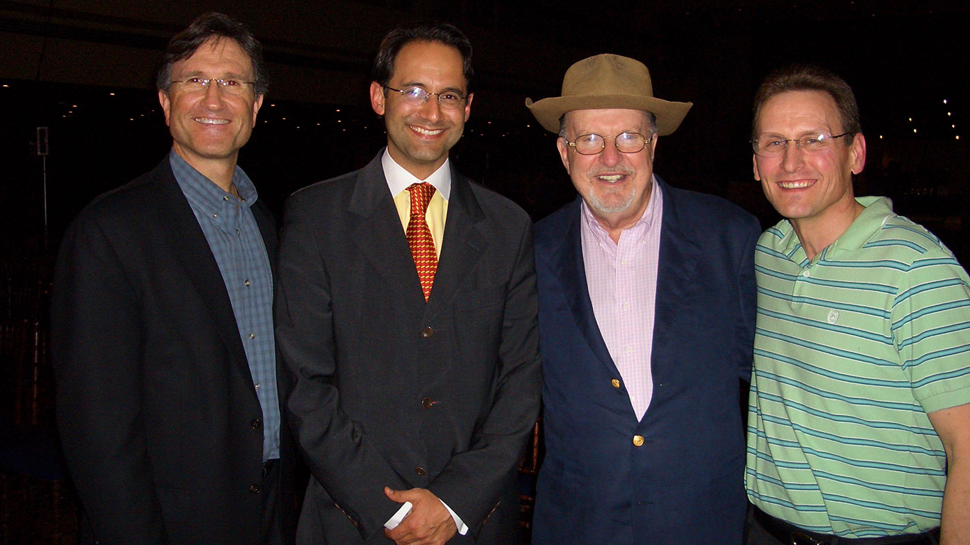 Doug Lipp, Santiago Zapata, Frank Maguire y Michael Bergdahl