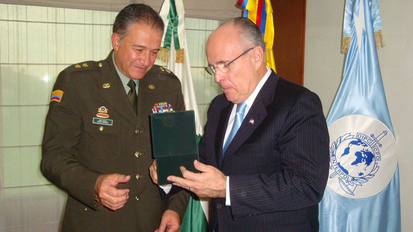 Óscar Naranjo y Rudolf Giulani