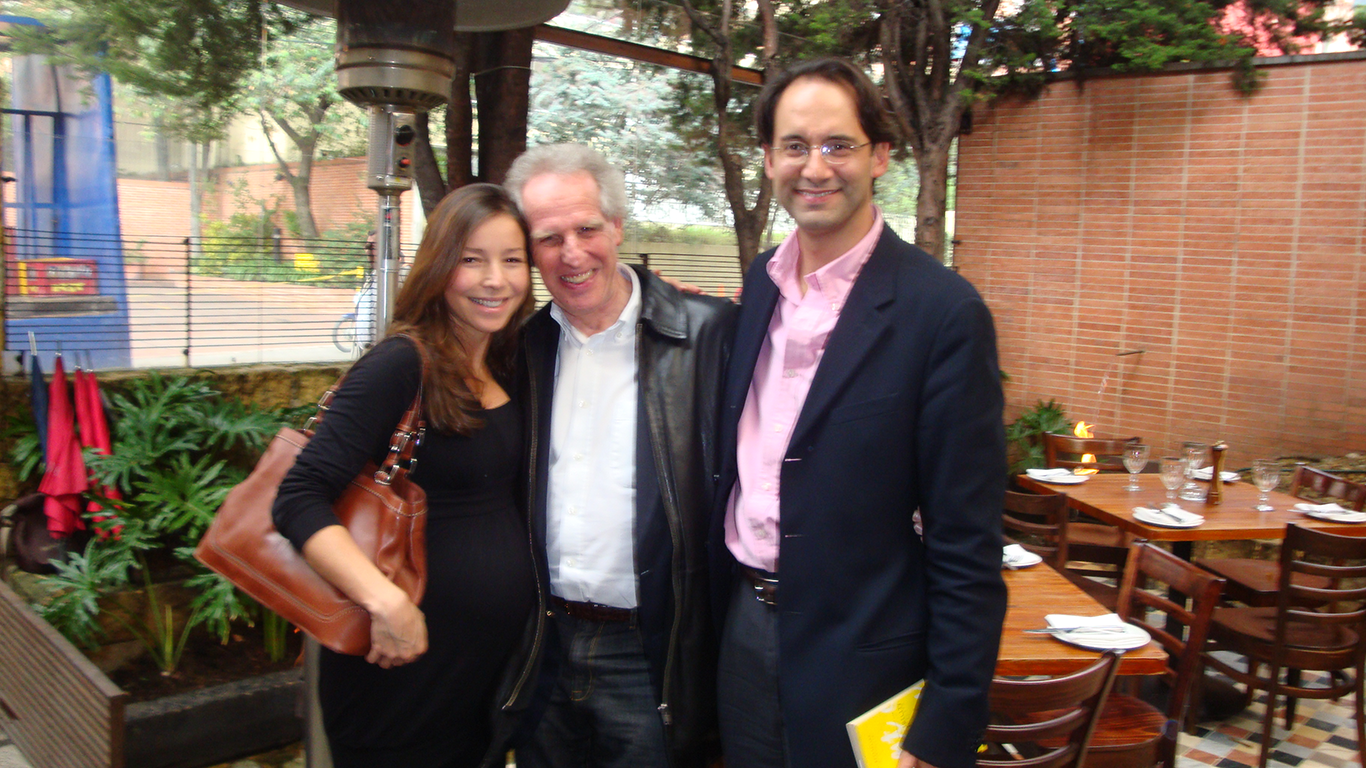 Alina Rodríguez, Benjamin Zander y Santiago Zapata