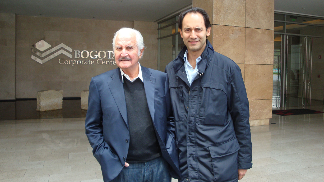 Carlos Fuentes y Santiago Zapata