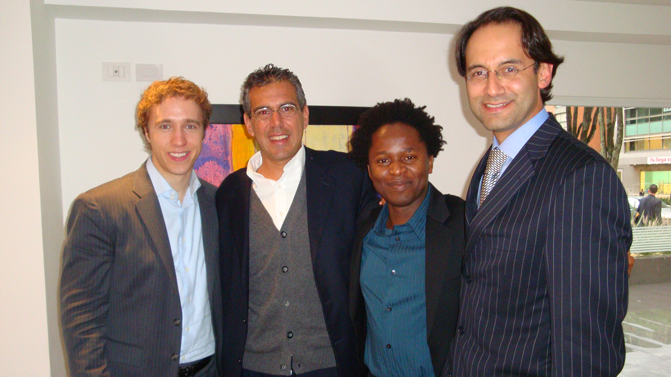 Craig Kielburger, Ishmael Beah y Santiago Zapata