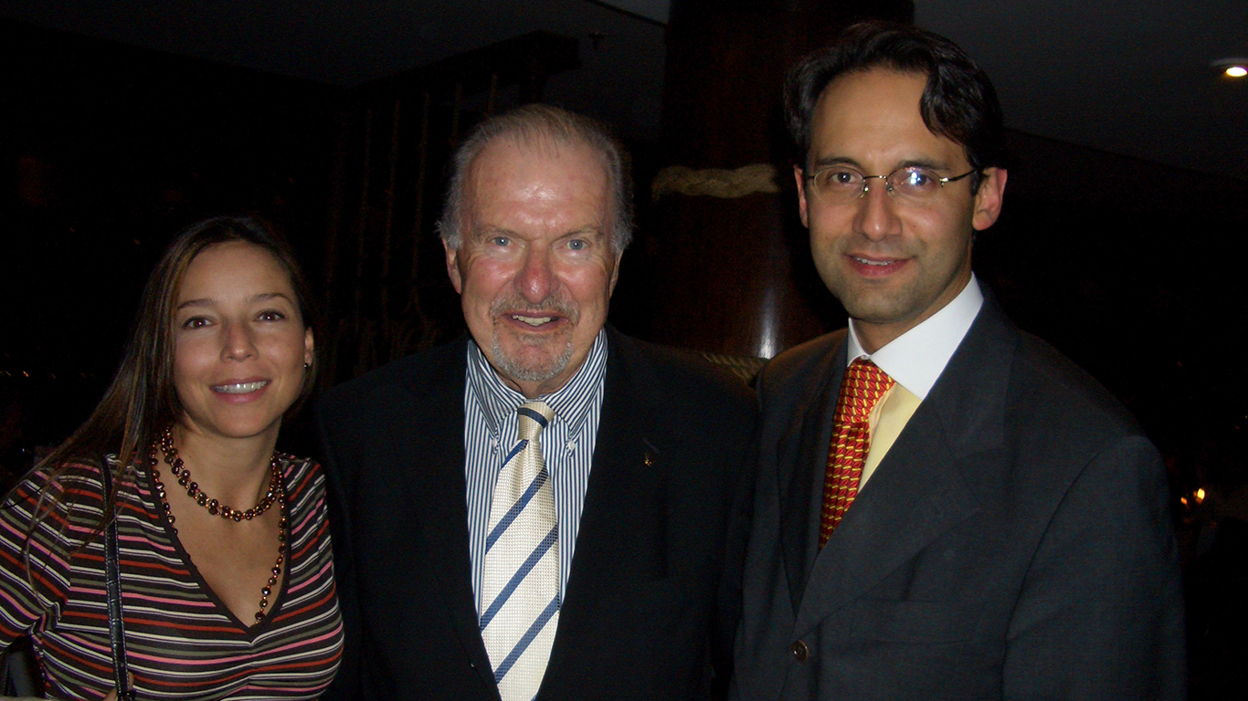 Alina Rodriguez, Frank Maguire y Santiago Zapata