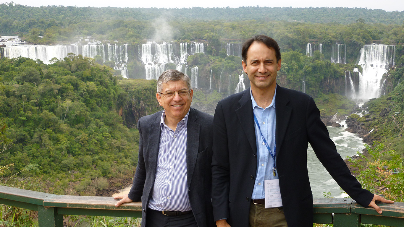 César Gaviria y Santiago Zapata