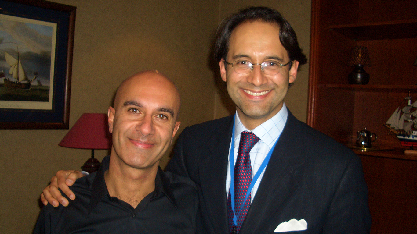 Robin Sharma y Santiago Zapata