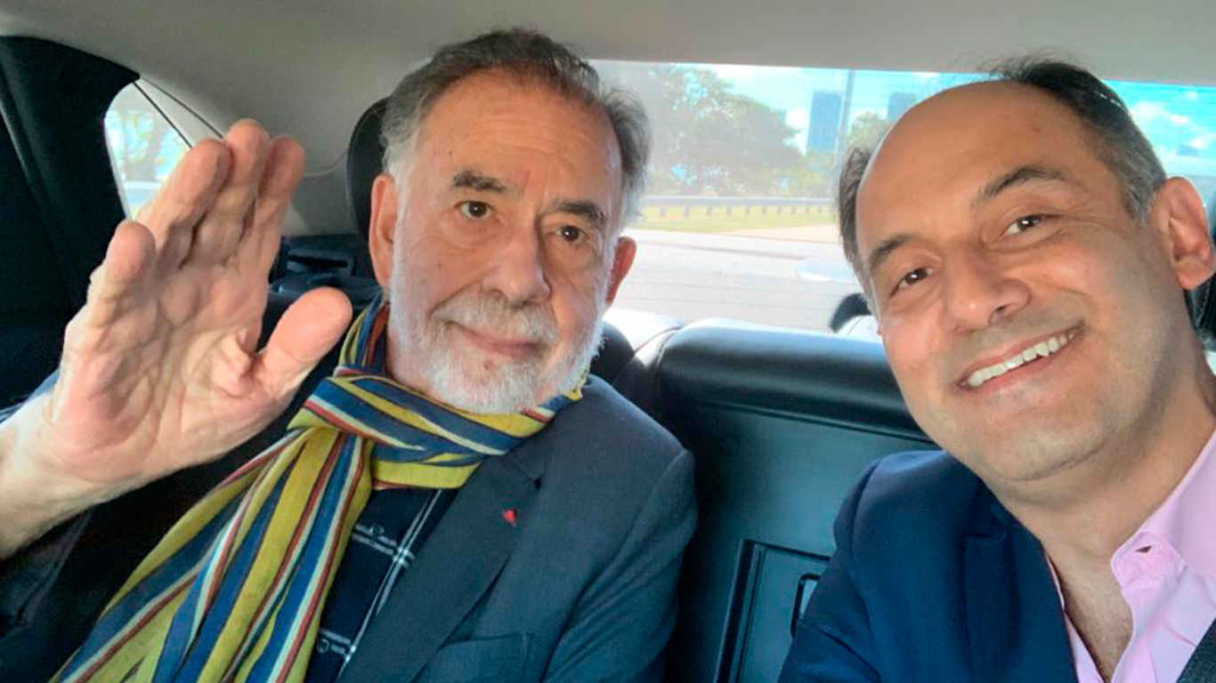 Francis Ford Coppola y Santiago Zapata