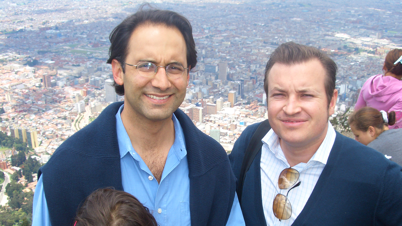 Santiago Zapata y Daniel Romero Abreu