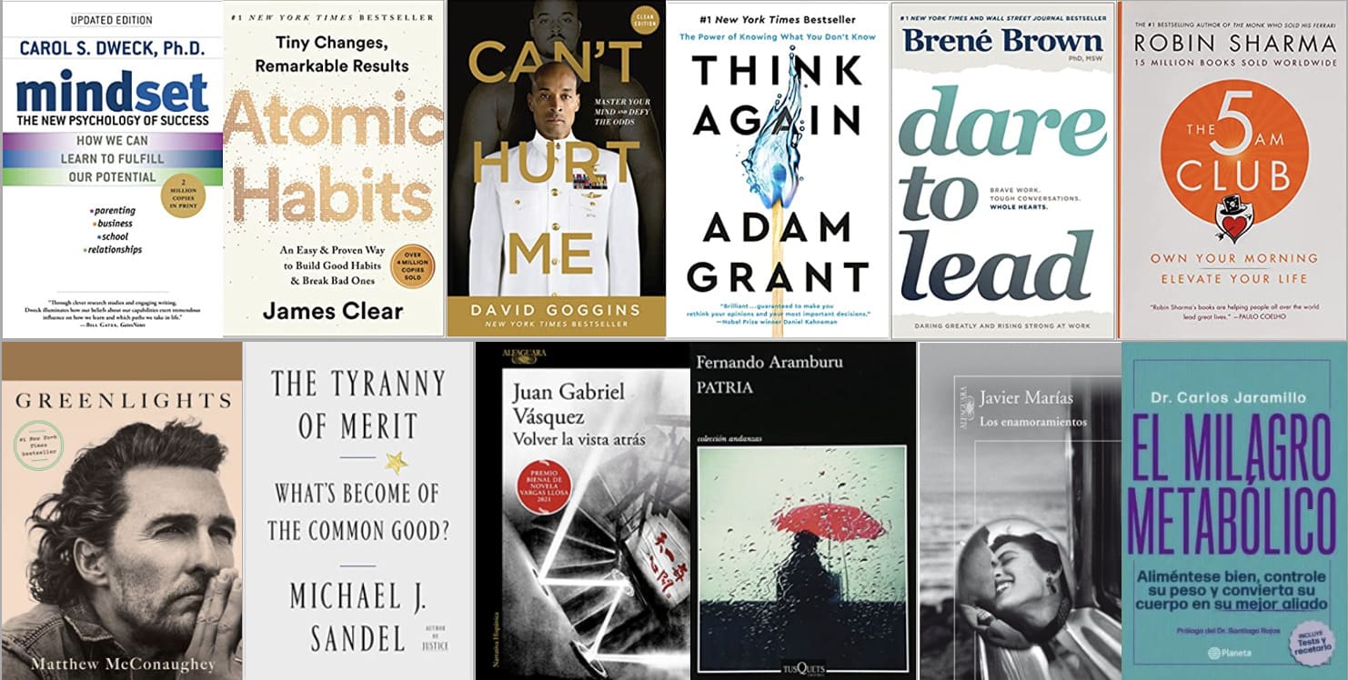 12 libros recomendados para el 2022
